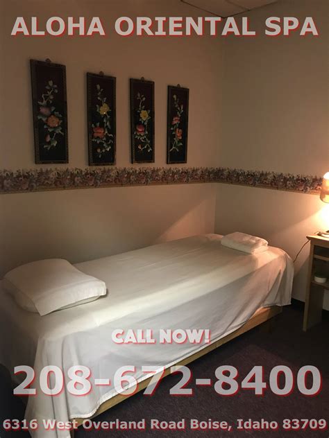 asian massage parlor boise|Aloha Oriental Spa, Boise, ID .